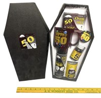 Over the Hill "50" Party Box Gag Gift Set