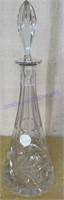 CRYSTAL DECANTER WITH STOPPER