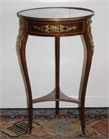 French style side table w ormolu mounts