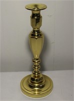 a single tall Baldwin brass candlestick   S