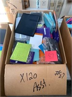 100+ NEW ASSORTED NOTEBOOKS MIXED SIZES AND COLORS