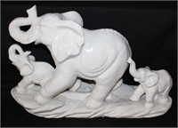 Pier One ceramic elephant statue