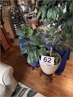 2 artificial trees - 1 - 80" w/stand
