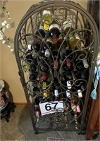 Wine rack - 51 1/2" x 21"w - rack only