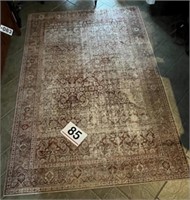 91"L x 5"W area rug