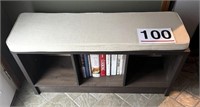 Book shelf - sitting - 44" L x 20" T w/cushion and