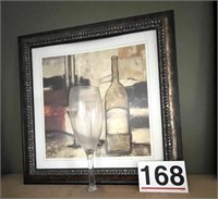 Wine painting - 36" square