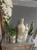 Vases, bottles and planters