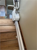 Stair lift chair w/rail - 94" - works - model: