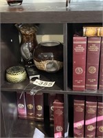 Book cases w/contents - National Geographic