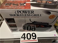 Power smokeless grill - NEW