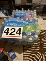 5 cases bottled water - 2 - 80 ea small and