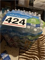 5 cases bottled water - 2 - 80 ea small and