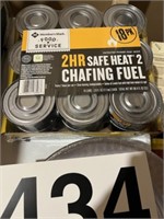 2 hr heat chafing fuel - 18 pack, 4 - 8 pack