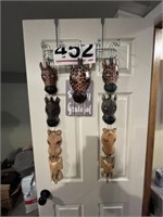 Animal masks hangings