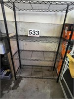 4 shelf wire rack - 55"T x 3'W x 14"D