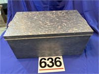 Metal storage box - 11 1/2 "T x 24"W