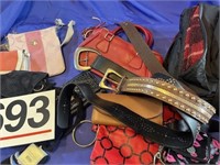 Hand bags and Belts
