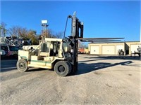 RiggerLift R40 40,000 lb Forklift with boom attach