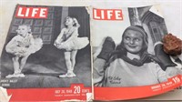 VINTAGE LIFE MAGAZINES AND OTHER LITERATURE