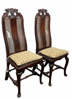 PAIR OF 19th CENTURY CHAIRS