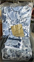 Coach House Navy Blue King Comforter Set