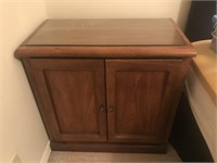 2 Door Wood Cabinet End Table A