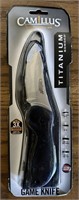 Camillus Titanium Bonded Game Knife New in Package