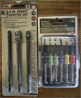 New in Package Socket Adapter and Screwdriver Set