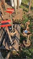 (4) 20 inch Iron equipment stands
20 inches is