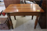 Antique Oak Kitchen Table