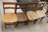 Oak Children's Chairs