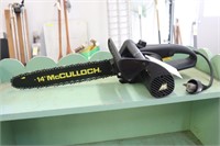 14" Electric McColloch Chain Saw