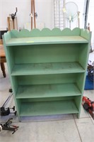 Wood Painted Bookcase