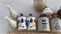 Platte valley whiskey jug & other jugs