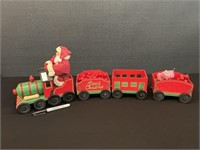 Wood Santa and Train