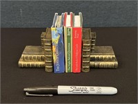 Miniature Editions Books w. Bookends