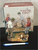 Lowell Davis Tractor Talk Farm Scene Figurine