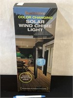 New Color Changing Solar Wind Chime Light