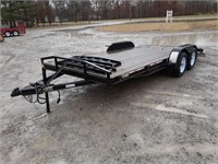 TITLED 2019 Trailer Express 18FT Flatebed W/ Ramps