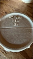 (4) Red Wing pottery
