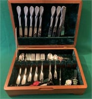 Stainless Flatware in Box