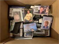 Box of Country & Western Cassettes, DVD's (movies)