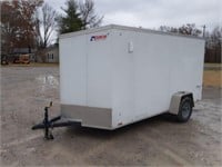 TITLED 2020 Pace American 6X12 Enclosed Trailer