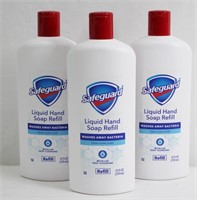 3 Pcs Safegaurd Liquid Hand Soap Refill 739ml