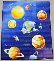 New Space Rug w Rubber Bottom