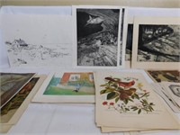 Prints, Sketches - various