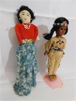 Native American Style Dolls (2)