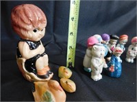 Figures- 4 Celluloid, most others made in Japan