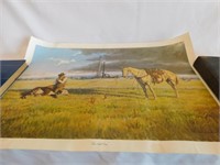 Harold Holden Print, signed, 51/500, Two Sick Ones